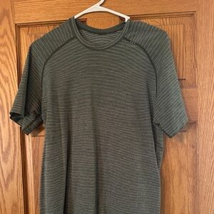 Lululemon Medium Green Metal Vent Tech Tee